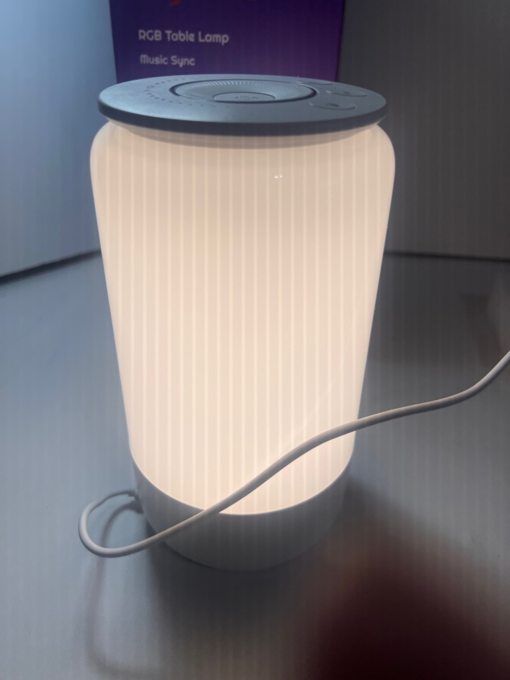 RGB Table Music Sync Lamp Magic Acous. It has different color settings - Picture 4 of 15